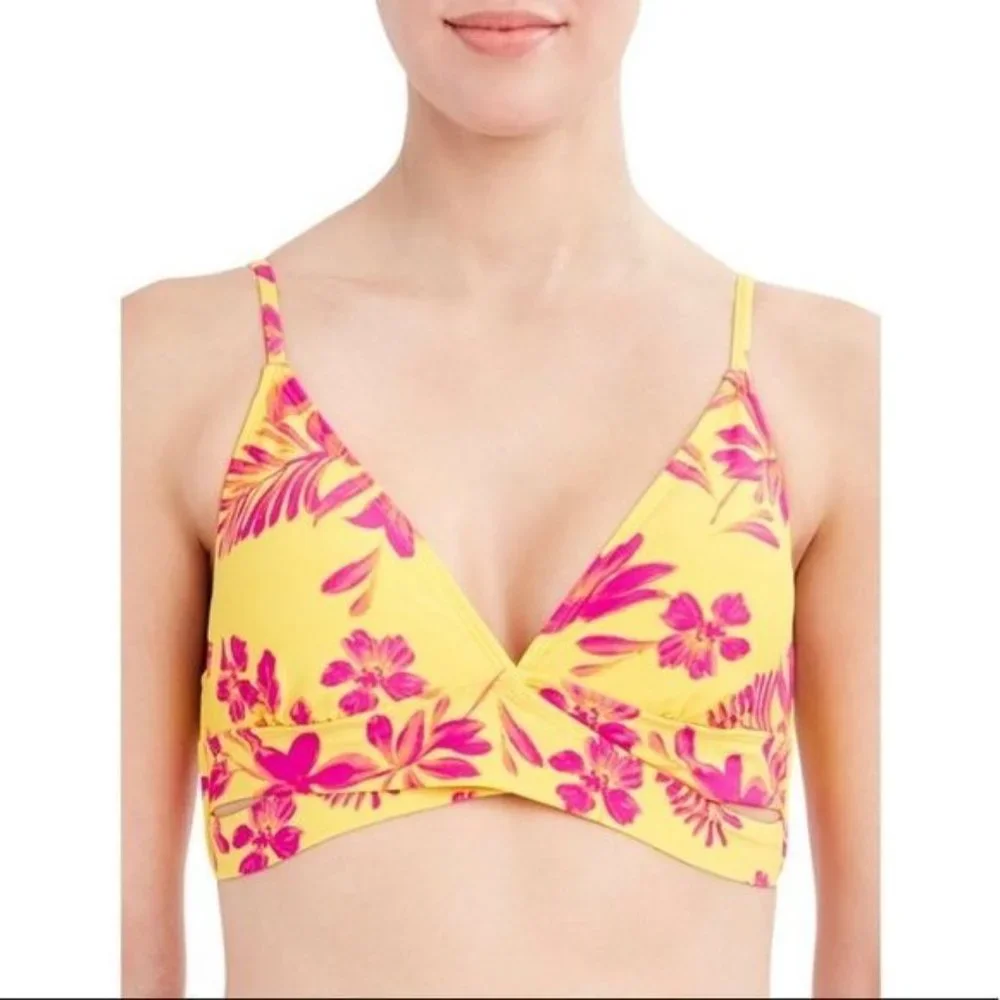 BCBG Paris Floral Bikini Swimsuit